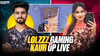 @LoLzZzGaming VS @kauroplive INTENSE 4v4 CLASSIC FIGHT | GIRL GAMER vs LoLzZz 🔥