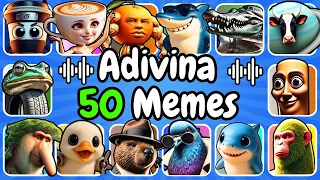 ¡Solo El 1% Podrá Reconocer 50 MEMES ITALIANOS!🤯30 Minutos De MEMES😱Brainrot😀Tralalero🦈Ballerina🩰