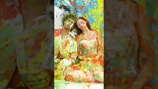 #artgallery #artwork #art #painting #music #fun #colors #together #people #explore #colorful