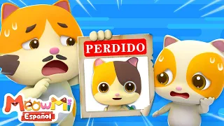 Me Pierdo con los Padres | Dibujos Animados | Seguridad de Bebé | MeowMi Family Show Español