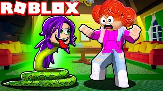 فلم روبولكس : فله تحولت الي ثعبان في لعبة roblox