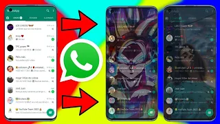 COMO CAMBIAR EL FONDO DE LA PANTALLA PRINCIPAL EN WHATSAPP 2022!!