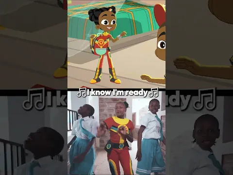 Live Action vs Animation (A Great Day - Morning Routine) 🎶 Super Sema - Kids Songs  #shorts
