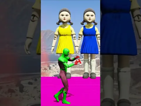 GTA 5 Epic Ragdolls | Spider-Man Jumps/Fails ep.#shorts