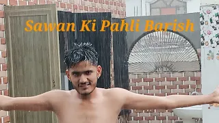 shikohabad Firozabad Me huyi Ghangor Baris | 1st Sawan Ki Barish | Apke Yha Pad Rahi Hai Kya Baris ?