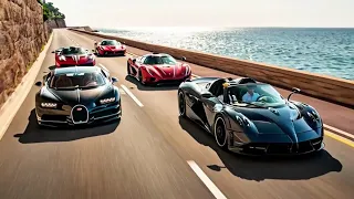 Most Expensive Supercars & Luxury SUVs Convoy Through the Streets!