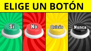 ¡Elige un BOTÓN! SÍ o NO o QUIZÁS o NUNCA 🟢🔴🟡⚫