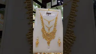 Glamour Galore: 21k Gold sets with Earrings Unveiled with Prices!" 💫💸 @SharifJewellersqta