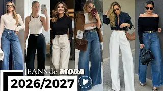 PANTALÓN 2026 | 2027 NUEVOS ESTILOS MODA Y TENDENCIAS MUJER