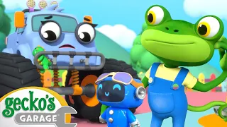 Monster Truck Playground Accident｜Gecko's Garage｜Funny Cartoon For Kids｜Learning Videos For Toddlers