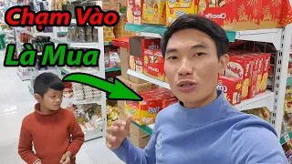 Thử Thách Mua Tất Cả Mọi Thứ Ở Siêu Thị | Sáng Tiền Xu.