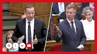 Teljes döbbenet a parlamentben, Magyar Péter váratlanul kinevezte Toroczkai Lászlót