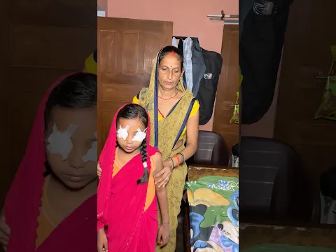 दुर्गा माँ और काली लड़की || माता रानी और भक्त ||