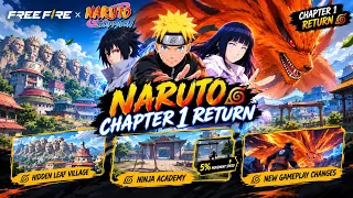 NARUTO CHAP:1 ALL FREE REWARDS Free Fire Max