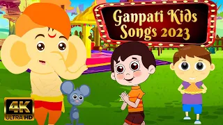 Ganpati Kids Songs In Hindi - Ganesh Chaturthi Special | Ganesha Hindi Rhymes | Ganpati Poem