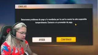 GARENA BANEA MI CUENTA VERIFICADA DE FREE FIRE 😭😱 - THE WICK