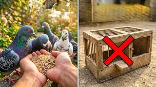 كيف نجا الحمام من الفخ؟ مشاهد ممتعة 🕊️ | How Pigeons Escaped The Trap