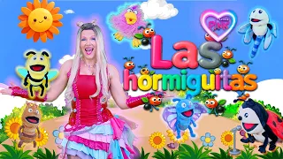 🧚🏻 Little Pink - 🐜🎶 Tengo una Hormiguita  🐜🎶 | Canción Infantil Para Aprender LAS VOCALES 👶💖