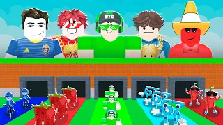 DE $0 A $100 TRILLONES con FILAS DE YOUTUBERS! Steal a Brainrot