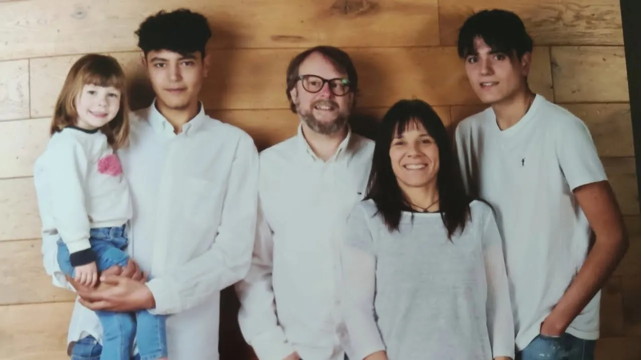 La família de Mercè Farrés, un exemple d’acollida