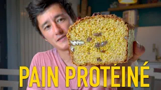 Pain protéine facile & œufs à la florentine