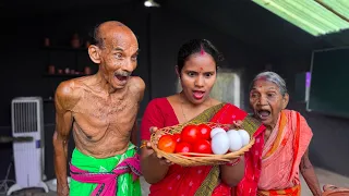 Cooking with Dadaji! The Delicious Taste of Tomato Egg Fry