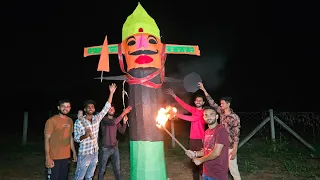 Ravan Dahan 2024 | World Biggest Ravan #nsexperiment