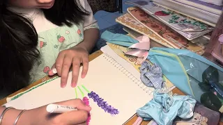 Daily Vlog - Vẽ Tranh Hoa Violet Xinh Đẹp