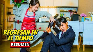 Regresa al pasado y deja a su esposa por su primer amor pero su esposa se convierte en un chica sexy