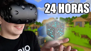 24 HORAS DENTRO DE MINECRAFT ⛏
