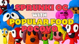 Sprunki OC With Food Pocoyo All Characters #sprunki #sprunkioc #sprunkipocoyo #pocoyo