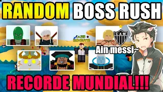 Profissionais Fizeram A Run PERFEITA No Random Boss Rush