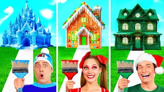 Yksivärinen Talo Haaste | Talo Jouluna Fun Teen