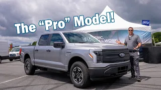 F150 Lightning Pro! The $39k Model - Walkaround and Test Drive!