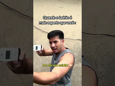 Quando o LADRÃO é ESPERTO 🤣
