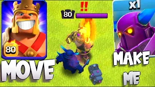 Ultra Lvl 80 King vs. MAX lvl Pekka strongest in Clash of clans!
