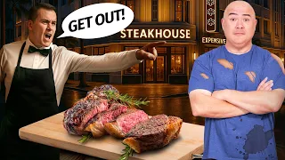 What happens if you look BROKE vs RICH at a steakhouse!