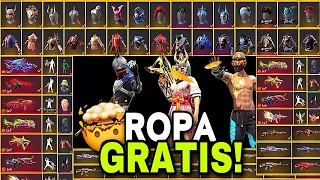 🤯 !!LA MEJOR APP PARA TENER TODAS las ROPAS *GRATIS* en FREE FIRE 2024 🔥