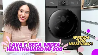 REVIEW LAVA E SECA MIDEA HEALTHGUARD TITANIUM MF200 | APRENDA COMO USAR - Sabrina Andrade
