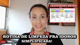 ROTINA DE LIMPEZA PARA IDOSOS - 5 DICAS ÚTEIS