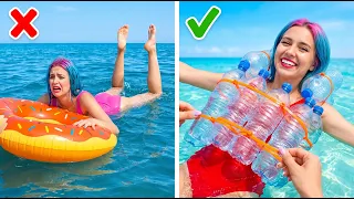 WOW! What Is Hidden in The Sand? *Must-Have Beach Gadgets and Hacks For Your Summer*