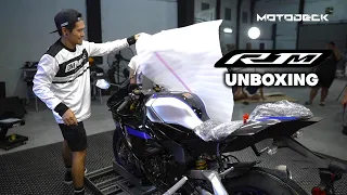 MOTODECK YAMAHA R1M 2023 UNBOXING