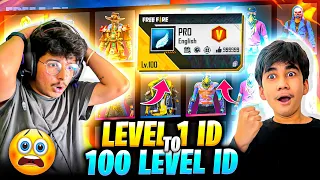 Giving 20,000 Diamonds💎 To 6 Year Old To Make My Noob Id Pro😍 In 8 Minutes -Garena Free Fire