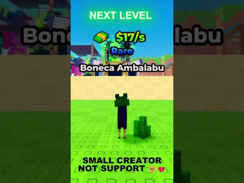 Small Creator Not Support 🥺💔 #shorts #rblx #roblox #fyp #support #viralshorts #robloxgames