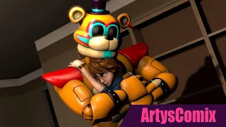 СБОРНИК АНИМАЦИЙ FNAF #2 | Многоголосая озвучка | FNAF SECURITY BREACH