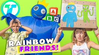 RAINBOW FRIENDS en la VIDA REAL!!