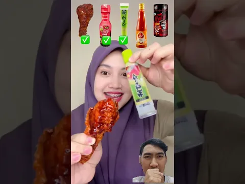 MUKBANG AYAM TOPING SUPER PEDAS #mukbang #jajanan #food #makanan #funny #eating #asmr #pedas