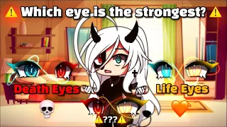 💔 Death eyes or Life eyes 💀✨ || meme || gacha life || 가챠라이프 { Original? }