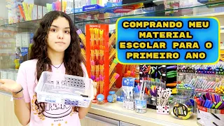 Comprando Meu Material Escola 2022 / Primeiro ano do médio