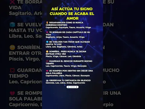 ASÍ CIERRA CICLOS TU SIGNO ZODIACAL 🌙 #signos #astrologia